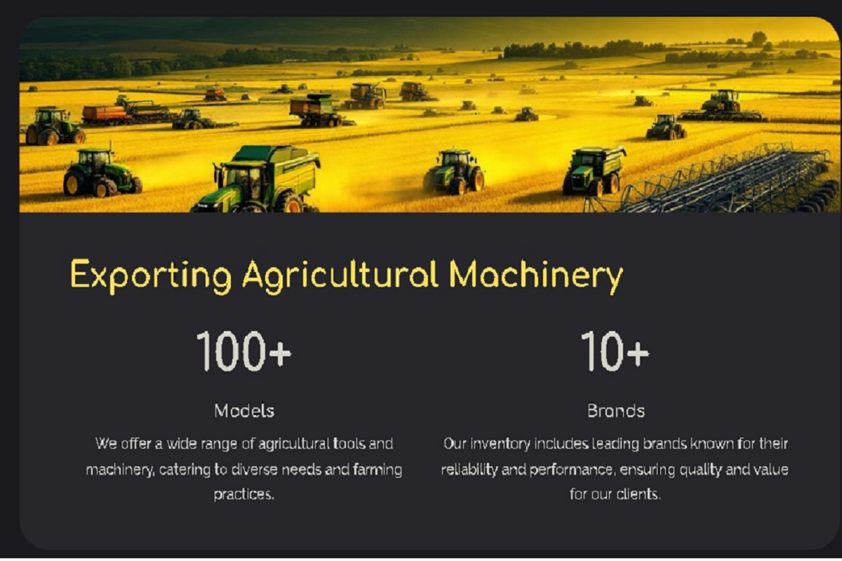 Modern Agricultural Machinery